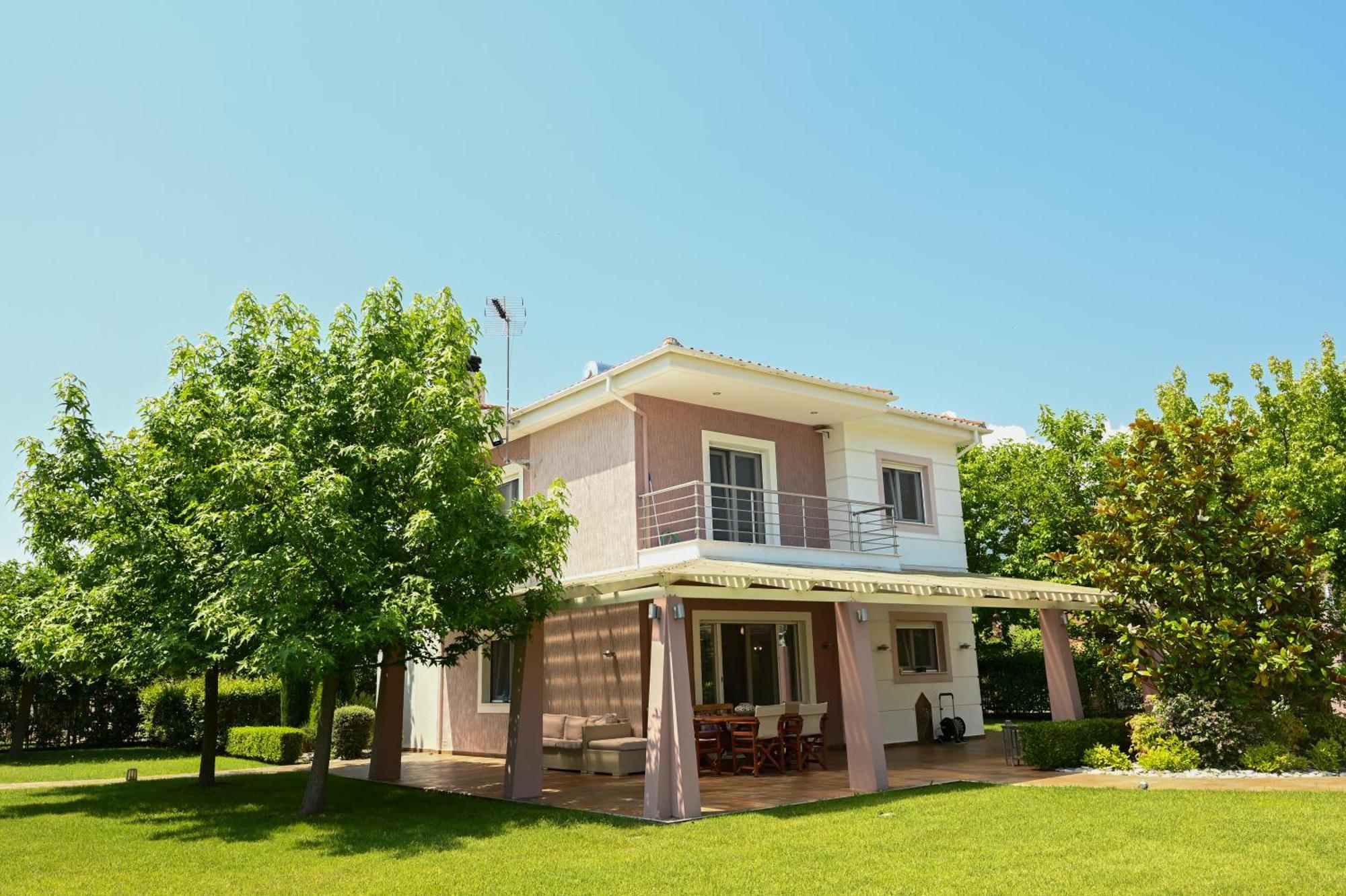 Olympus Riviera Modern Luxury Villa In Leptokarya エクステリア 写真